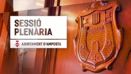 Sessió plenària Ajuntament de Tortosa