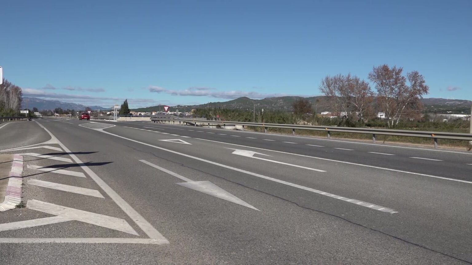 Impulsades les obres de la C-12 entre Amposta i Vinallop per transformar-la en via 2+1