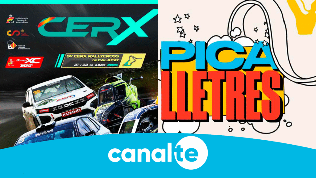 Aquest cap de setmana, competició i cultura a Canal TE: en directe la final del Pica Lletres i el CERX Rallycross de Calafat