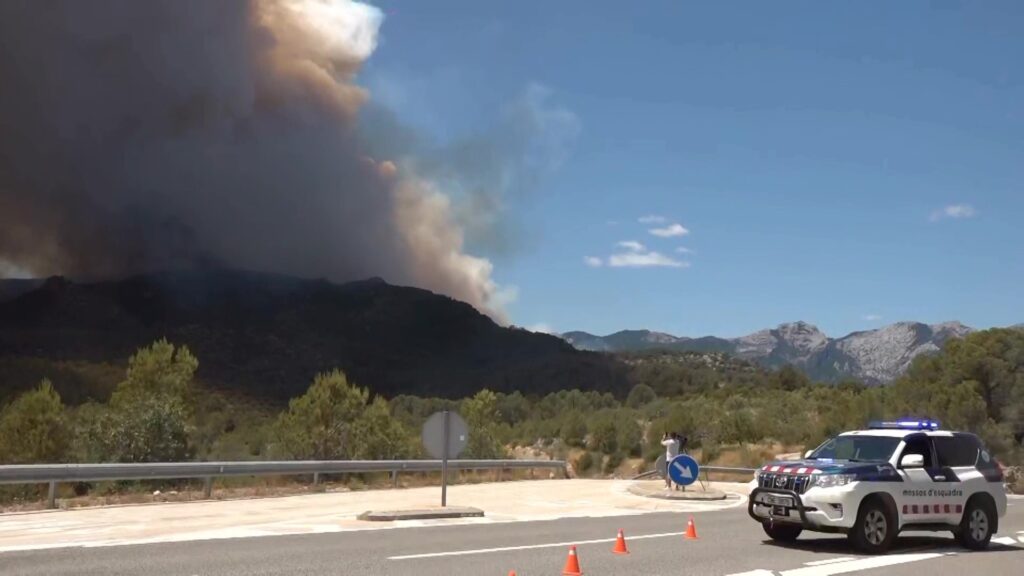 Un mes després de l’incendi del Baix Ebre que va deixar empremta al territori