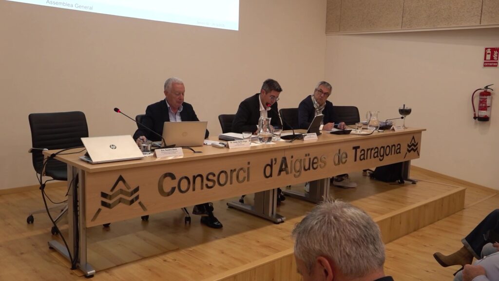 El Consorci d’Aigües de Tarragona aprova un pressupost de 50,3 milions d’euros per al 2026