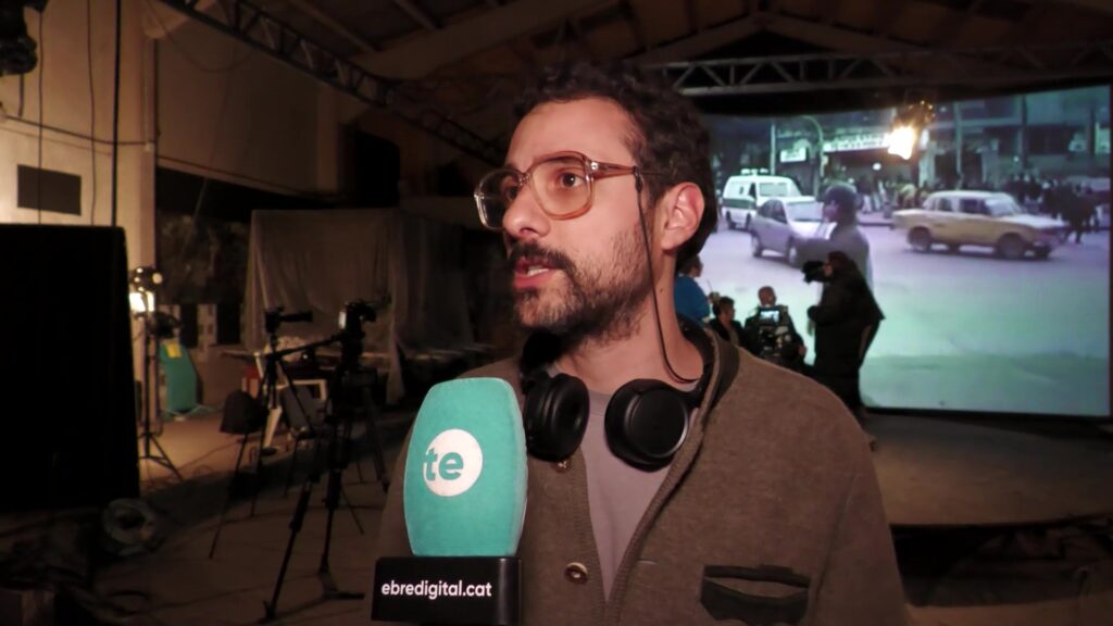 Rodatge a Tivenys del nou film de Manuel Correa que uneix memòria, art i justícia