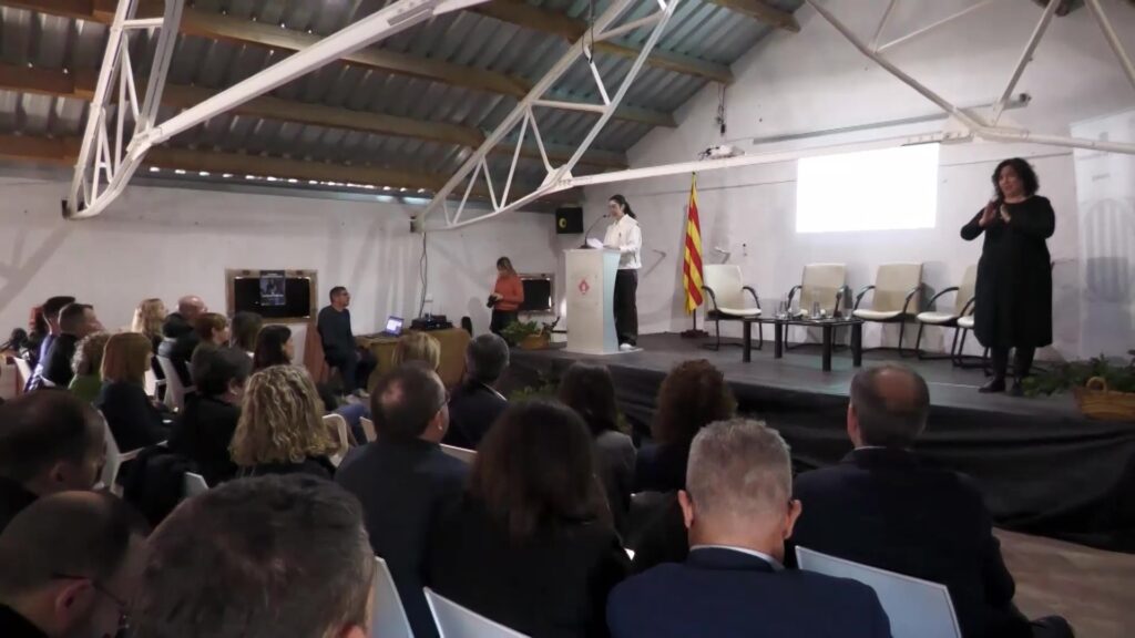 Acte institucional del Govern a Camarles pel Dia Internacional contra la Violència envers les Dones amb presentació del SIE digital