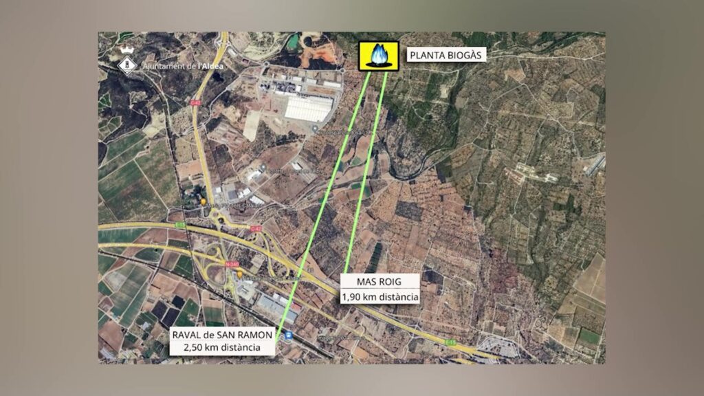L’Ajuntament de l’Aldea manifesta la seua oposició a la planta de biogàs