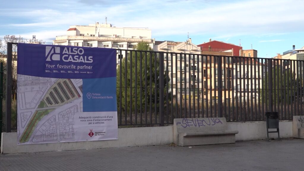 Junts per Tortosa reclama rectificar el projecte del segon aparcament de l’estació de Renfe