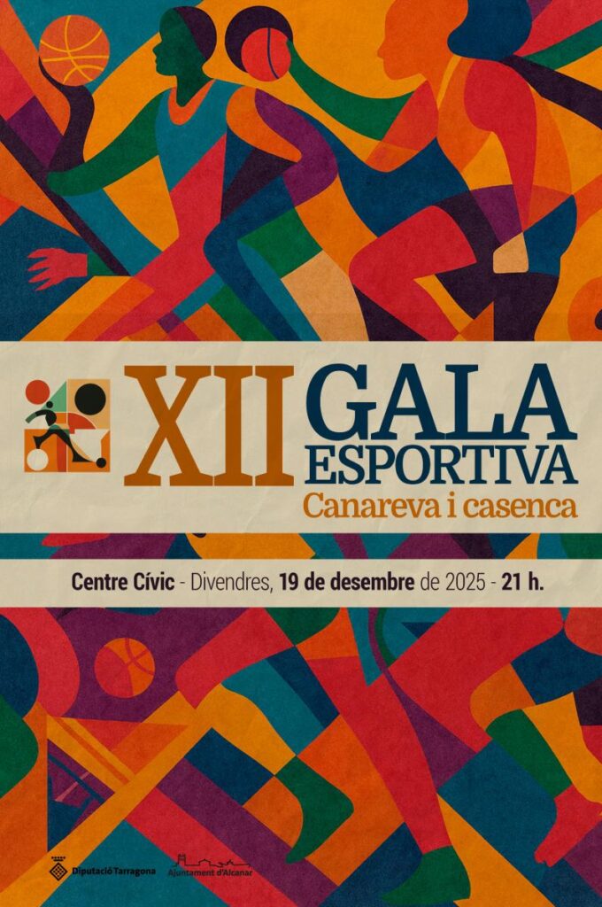 Canal TE emetrà en directe este divendres la XII Gala Esportiva Canareva i Casenca, una cita que reconeix i posa en valor l’esport local