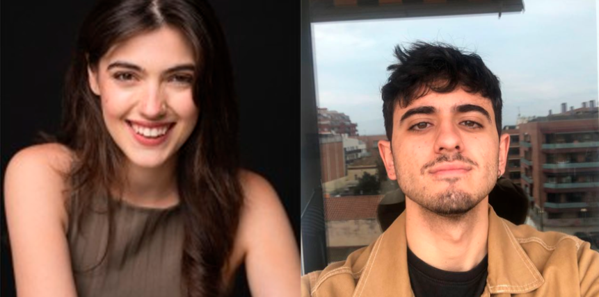 Paula Riba (actriu) i Albert Sancho (periodista), presentadors de la XII Gala Esportiva Canareva i Casenca