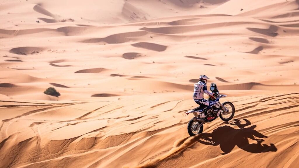 Joan Guillén a la recta final del Dakar