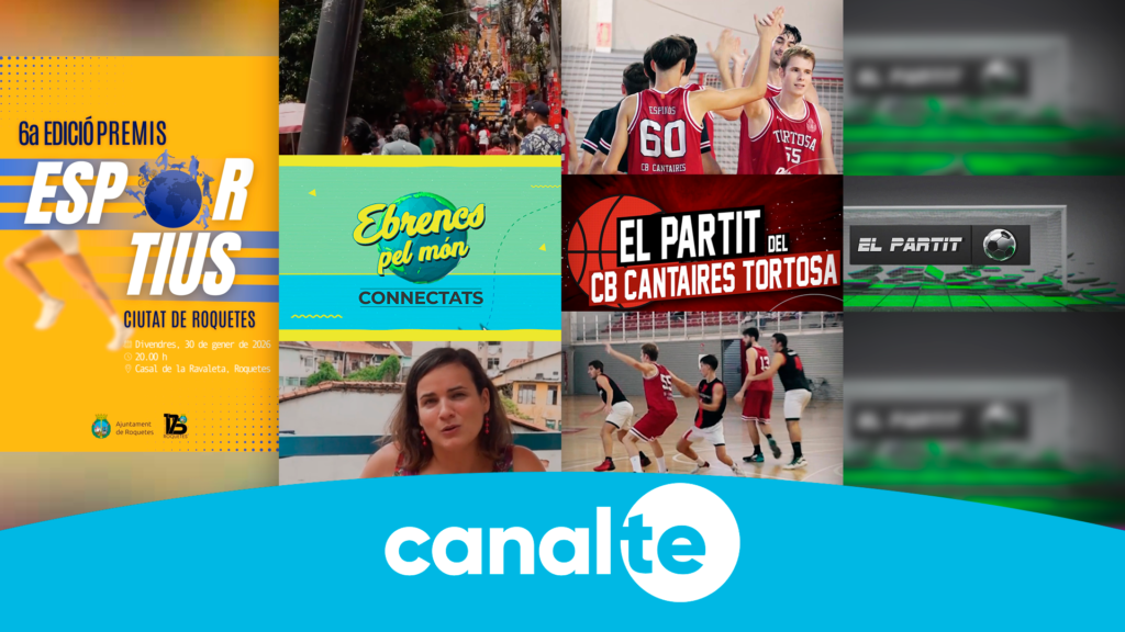 Gala dels Premis Esportius Ciutat de Roquetes i imatge del Brasil a Ebrencs pel món.
