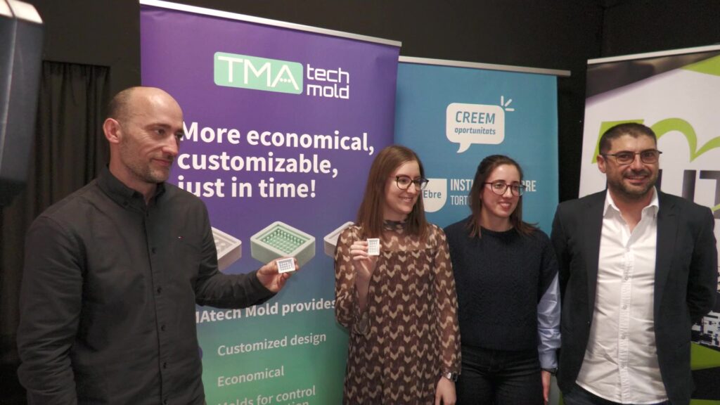 Presentació del projecte TMAtech Mold a l'Institut de l'Ebre de Tortosa, Baix Ebre.