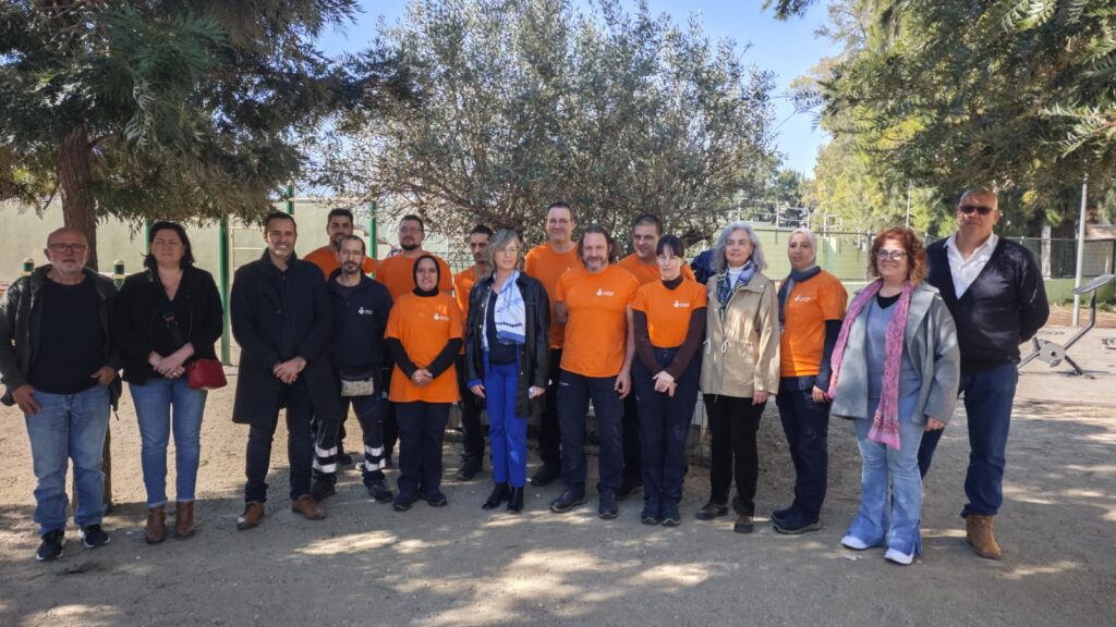 L’Ajuntament de Tortosa destina el taller Treball als Barris a la millora d’instal·lacions esportives i espais històrics Mar Lleixà, alcaldessa de Tortosa, durant la presentació del Taller d'Ocupació Treball als Barris a la ciutat de Tortosa, Baix Ebre.