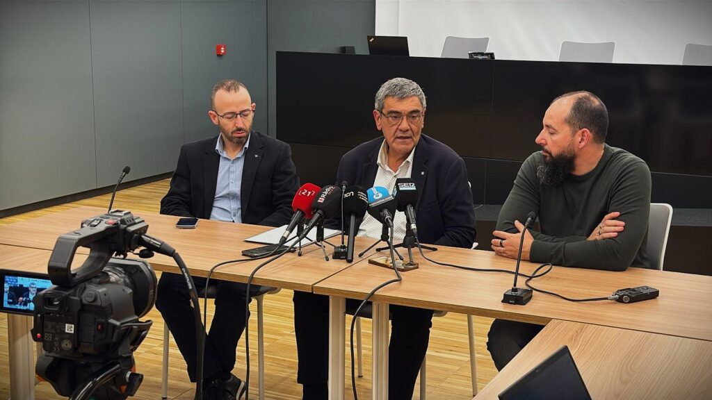 Consell de Direcció del Govern de la Generalitat a les Terres de l'Ebre amb Joan Castor Gandesa a Tortosa.