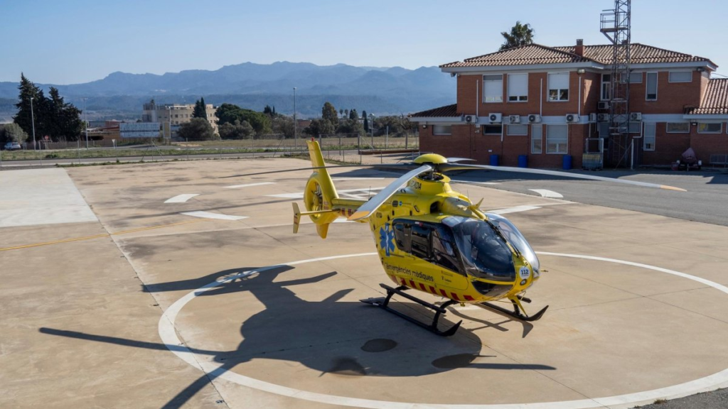 Helicòpter groc del SEM