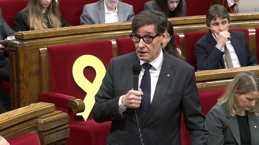 El Govern treballa per implantar «el més aviat possible» l’atenció continuada a la unitat ictus del Joan XXIII Salvador Illa durant la sessió de control al Parlament de Catalunya responent sobre el servei d'ictus a Tarragona.