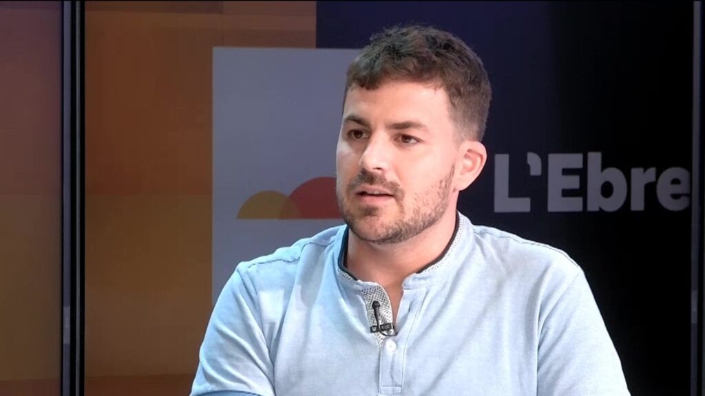 Joan Aubanell, candidat d'ERC a l'alcaldia de Gandesa