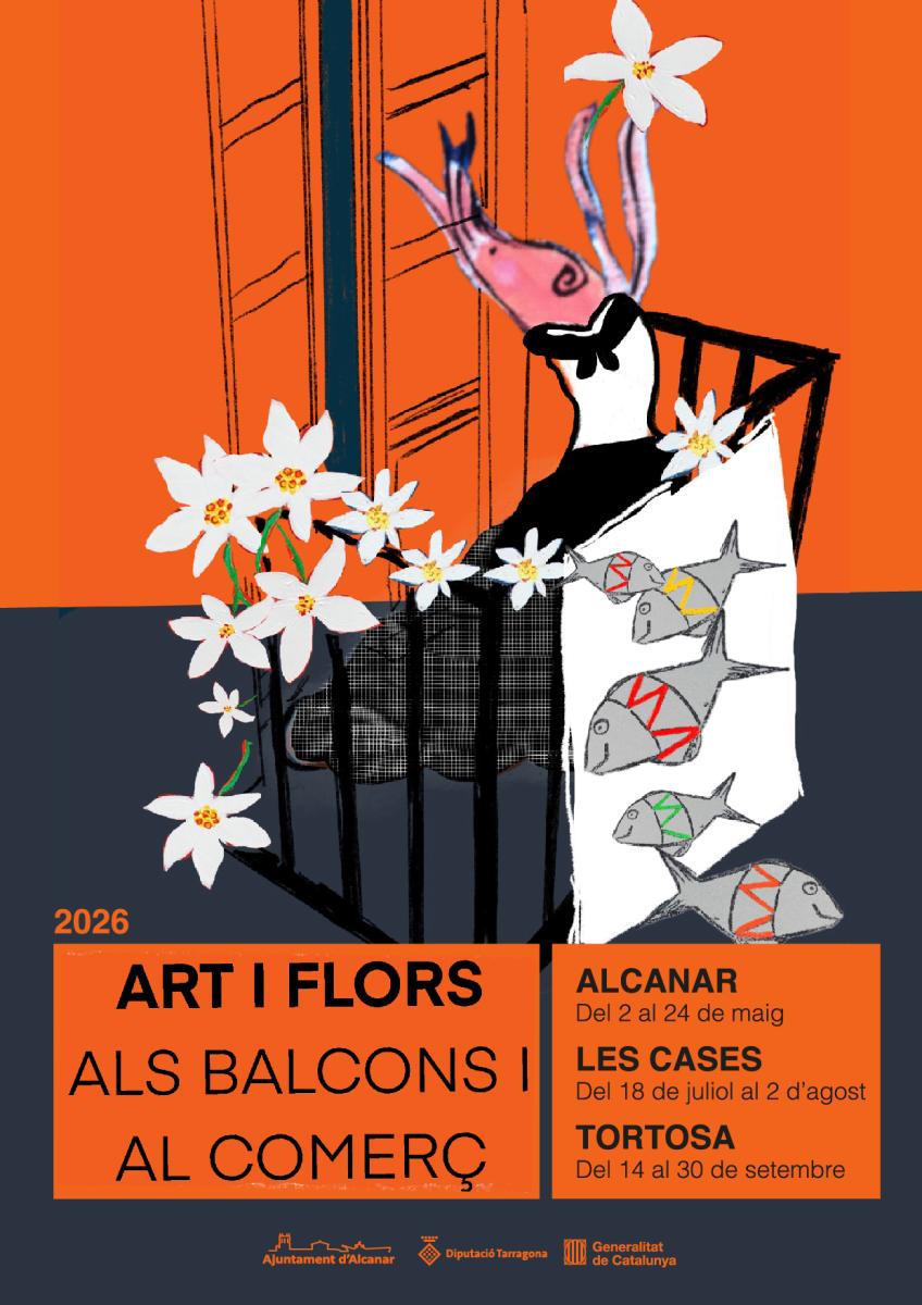 VI Mostra d’»Art i Flors als balcons i al comerç» a les Cases d’Alcanar