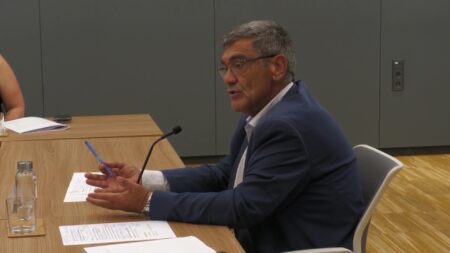 Joan Castor Gonell, delegat del Govern a les Terres de l'Ebre.