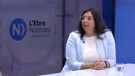 Entrevista a Bibiana Porres, directora de l'Idece, als estudis de l'Ebre Notícies a Tortosa, Baix Ebre.