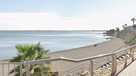 Platja de l’Arquitecte, a l’Ampolla.