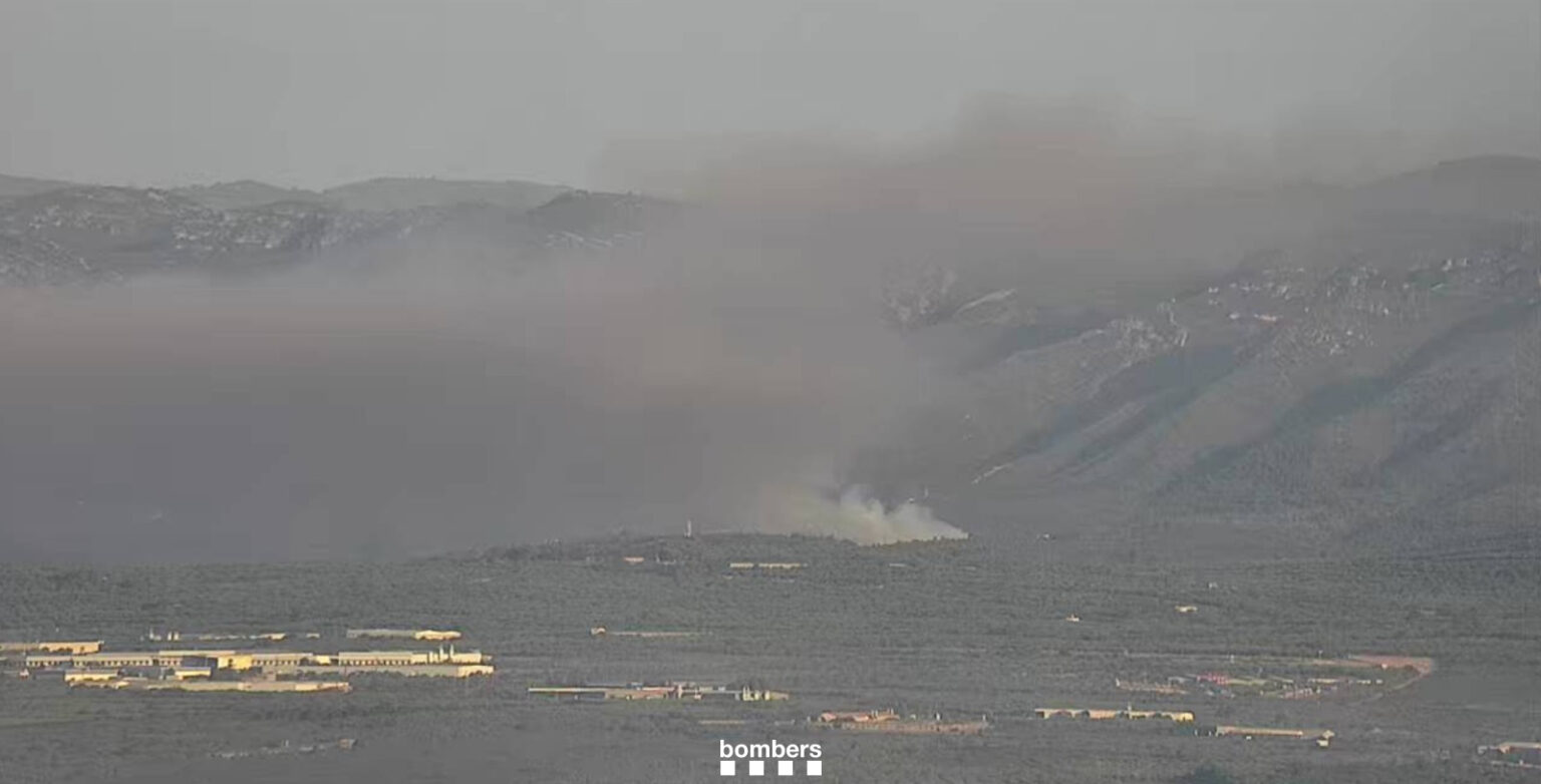 Incendi a la Sénia