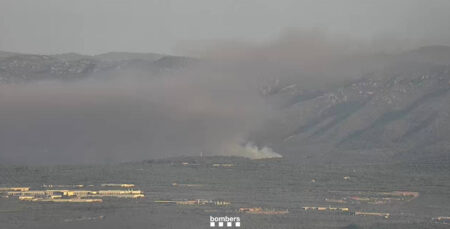 Incendi a la Sénia