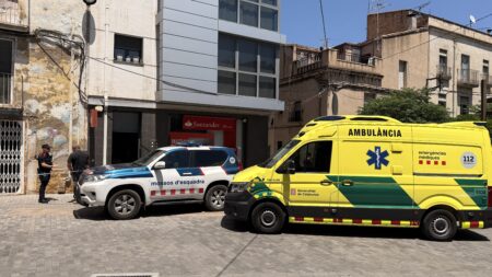 Un atracament a una entitat bancària de Jesús acaba amb un ferit