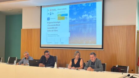 Presentació del Projecte Estratègic d'Economia Blava Sostenible del Delta de l'Ebre a la Ràpita, Montsià