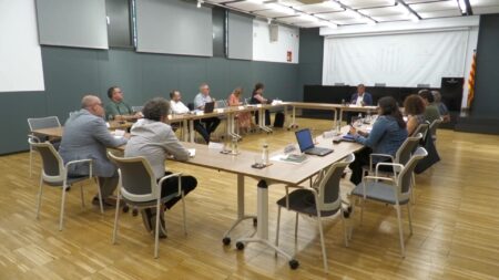 Reunió de treball del delegat del Govern a les Terres de l'Ebre a Tortosa sobre la planificació del PLATER