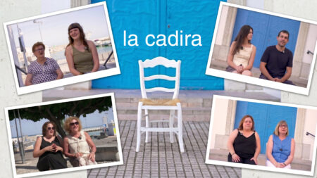 Cartell promocional de la segona temporada del programa La cadira de Canal TE a les Cases d'Alcanar.