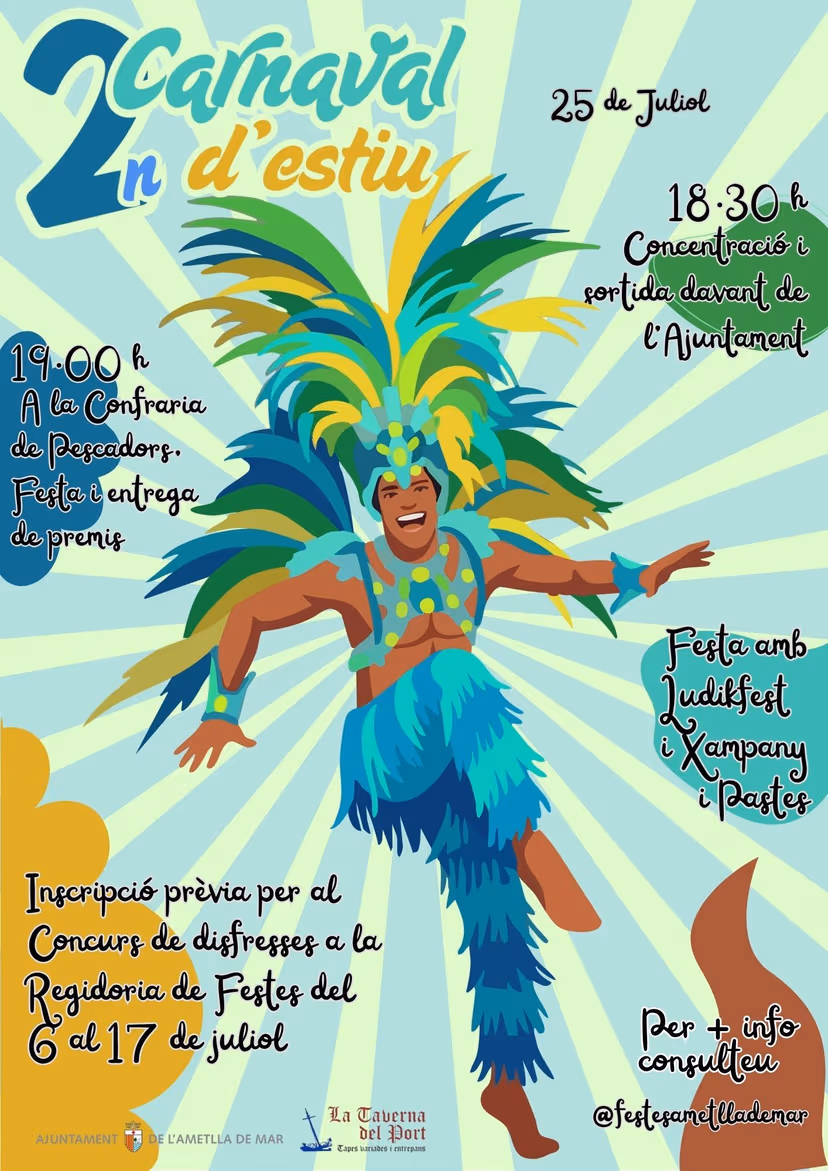 2n Carnaval d’estiu a l’Ametlla de Mar