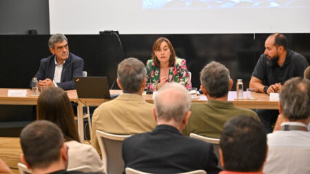 La consellera Paneque explica les xifres del pressupost a les Terres de l’Ebre amb una inversió de prop de 80 milions Sílvia Paneque, consellera de Territori, explicant el detall dels pressupostos de la Generalitat per a les Terres de l'Ebre en un acte públic